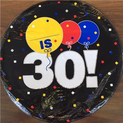 _______ is 30! 3 pack